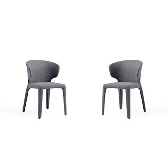 MANHATTAN COMFORT Conrad Dining Chair 2 pc Set