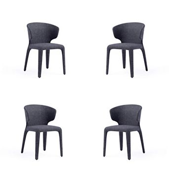 MANHATTAN COMFORT Conrad Dining Chair 4 pc Set
