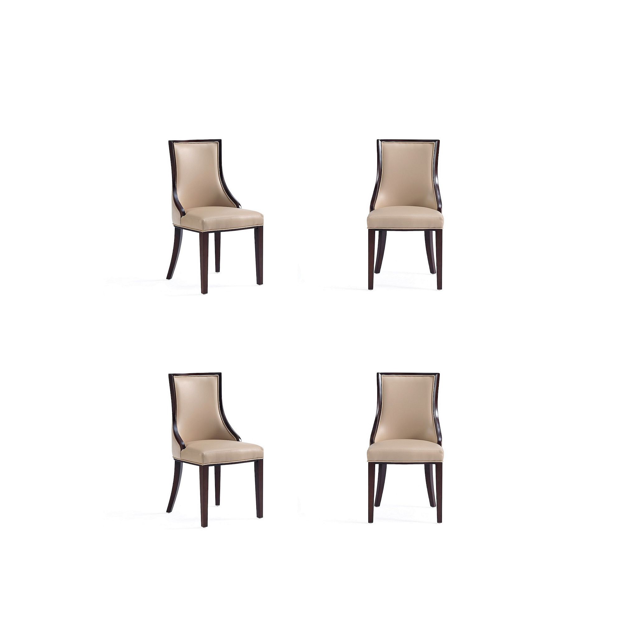 MANHATTAN COMFORT Grand Dining Chair 4-piece Set