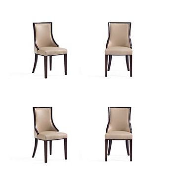 MANHATTAN COMFORT Grand Dining Chair 4 pc Set