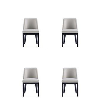 MANHATTAN COMFORT Gansevoort Dining Chair 4 pc Set