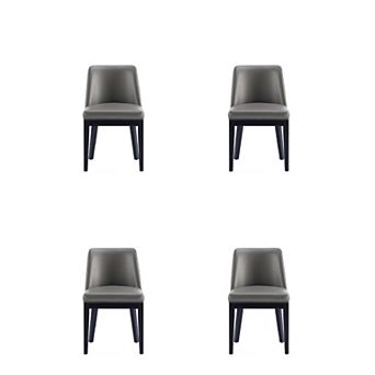 MANHATTAN COMFORT Gansevoort Dining Chair 4 pc Set