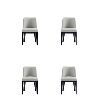 MANHATTAN COMFORT Gansevoort Dining Chair 4 pc Set