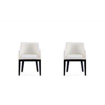 MANHATTAN COMFORT Gansevoort Dining Arm Chair 2 pc Set