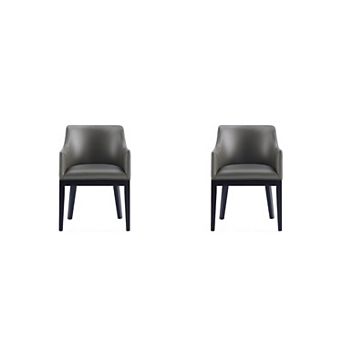 MANHATTAN COMFORT Gansevoort Dining Arm Chair 2 pc Set