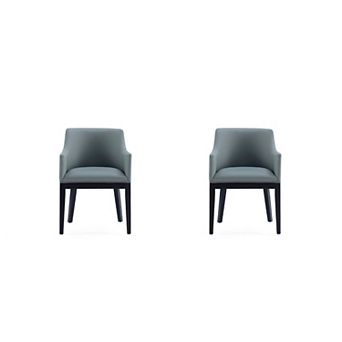 MANHATTAN COMFORT Gansevoort Dining Arm Chair 2 pc Set