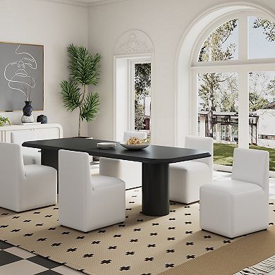 MANHATTAN COMFORT Anna Square Dining Chair 2-piece Set