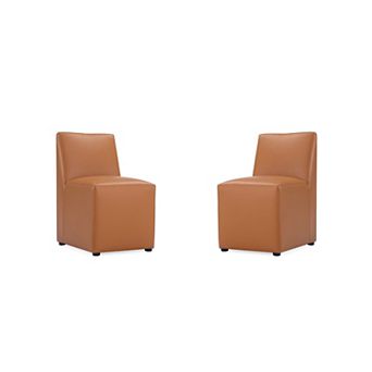 MANHATTAN COMFORT Anna Square Dining Chair 2 pc Set