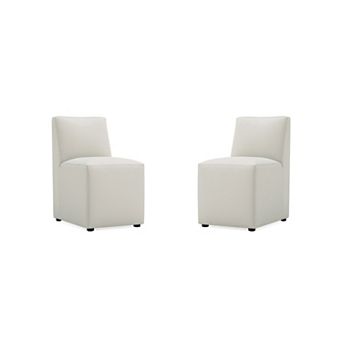 MANHATTAN COMFORT Anna Square Dining Chair 2 pc Set
