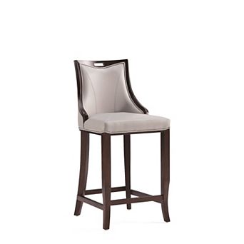 MANHATTAN COMFORT Padded Emperor Bar Stool