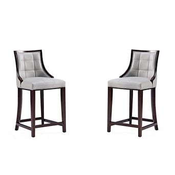 MANHATTAN COMFORT Fifth Avenue Counter Stool 2 pc Set