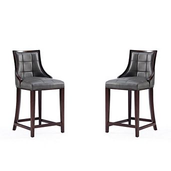 MANHATTAN COMFORT Fifth Avenue Counter Stool 2 pc Set