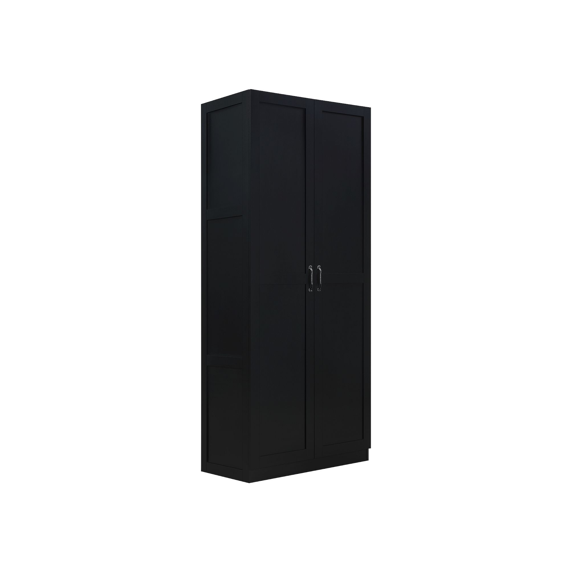 MANHATTAN COMFORT Hopkins Storage Cabinet, Black