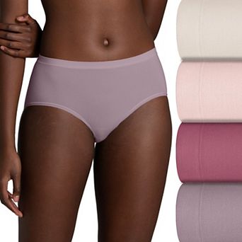 Women’s Fruit of the Loom® 4-Pack Seamless 360 Stretch Brief Panty Set 4DSLBRK
