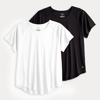 Plus Size Tek Gear® 2-Pack Dry Tek Tee