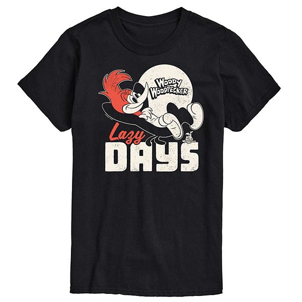 Big & Tall Woody Woodpecker Lazy Days Graphic Tee