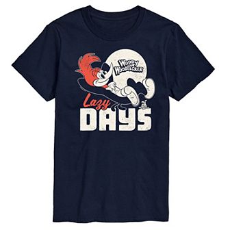 Big & Tall Woody Woodpecker Lazy Days Graphic Tee