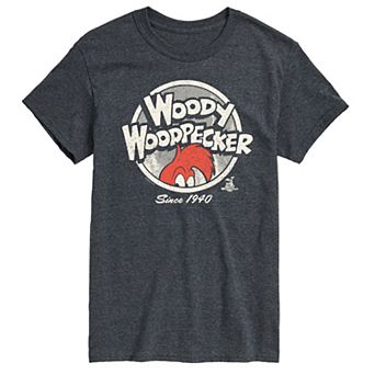 Big & Tall Woody Woodpecker Vintage Logo Graphic Tee