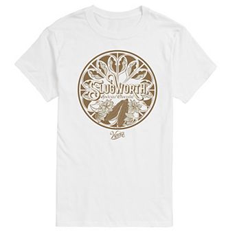 Big & Tall Wonka Shop Logo Slugworth Graphic Tee