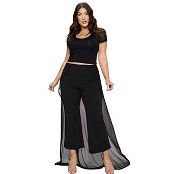 Mesh Walk Through Pants