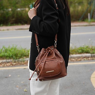 MKF Collection Azalea Women's Bucket Bag by Mia K