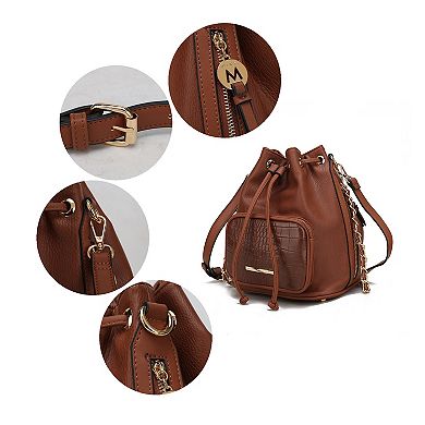 MKF Collection Azalea Women's Bucket Bag by Mia K