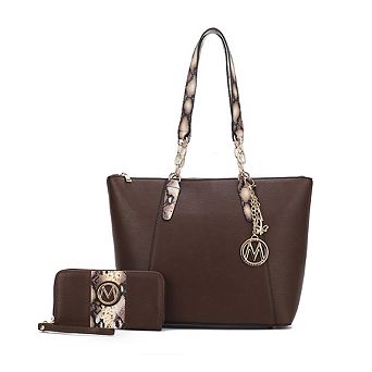 MKF Collection Ximena Tote Bag & matching Wristlet Wallet by Mia K