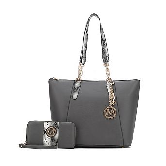 MKF Collection Ximena Tote Bag & matching Wristlet Wallet by Mia K