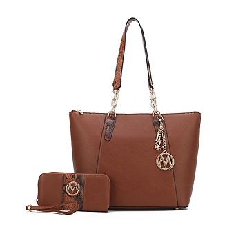MKF Collection Ximena Tote Bag & matching Wristlet Wallet by Mia K