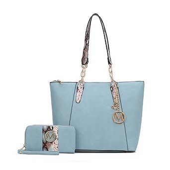 MKF Collection Ximena Tote Bag & matching Wristlet Wallet by Mia K