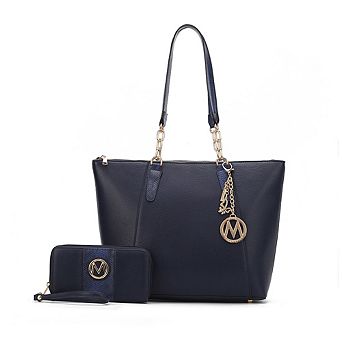 MKF Collection Ximena Tote Bag & matching Wristlet Wallet by Mia K