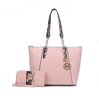 MKF Collection Ximena Tote Bag & matching Wristlet Wallet by Mia K