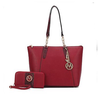 MKF Collection Ximena Tote Bag & matching Wristlet Wallet by Mia K