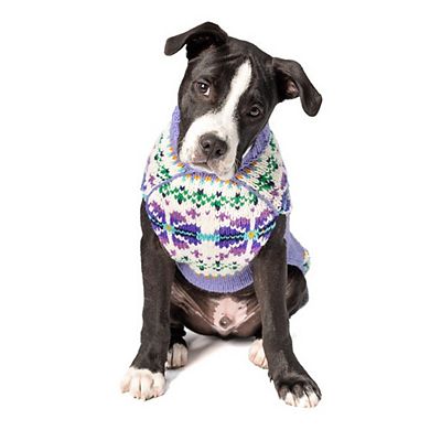 Chilly Dog Lavender Flowers Dog Sweater