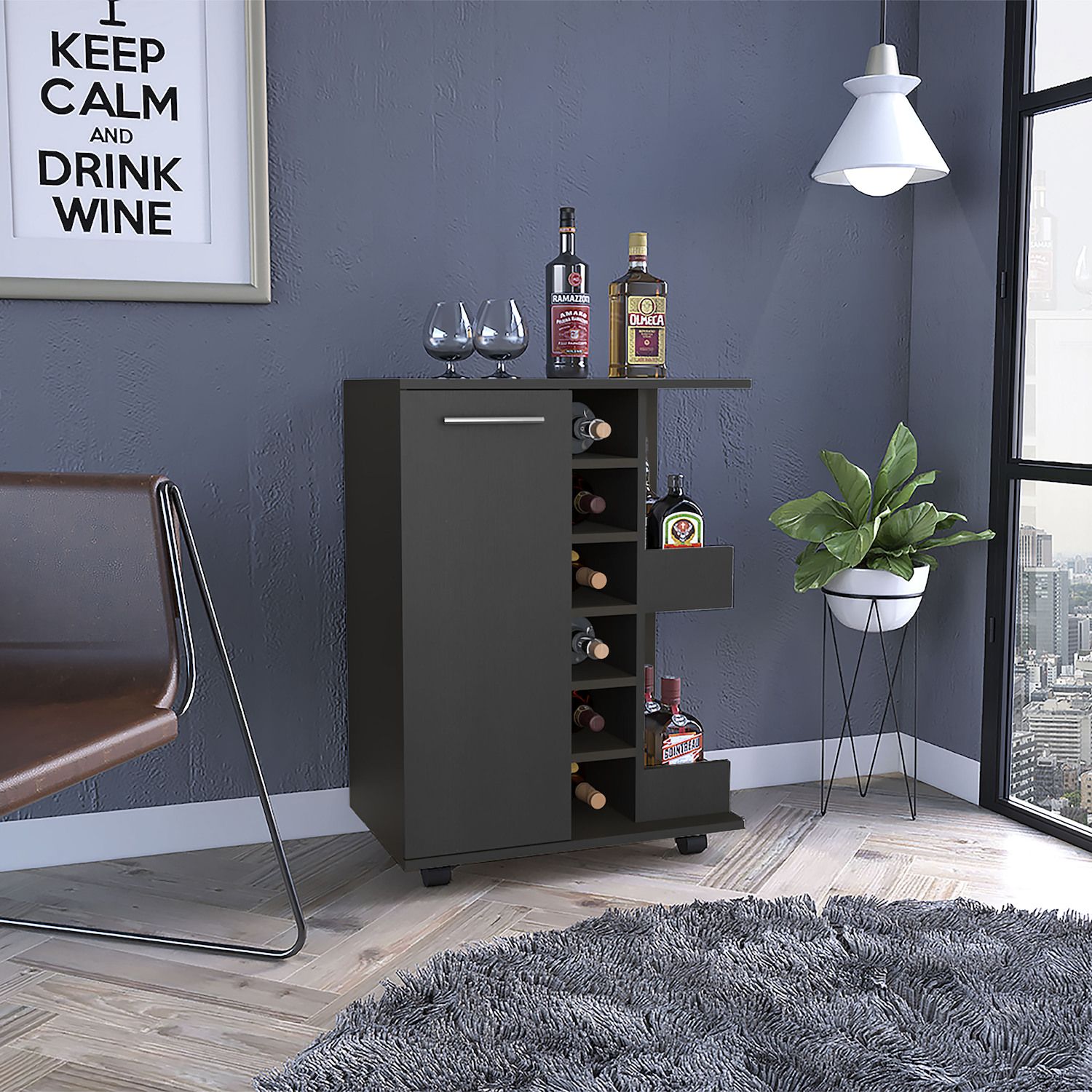 Magda Bar Cart - Thumbnail 2