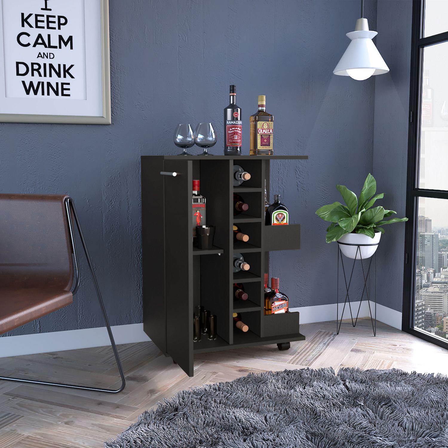Magda Bar Cart