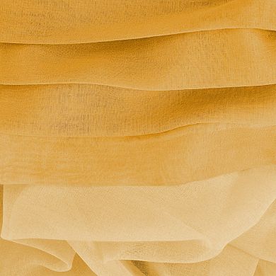 Geneva Pleated Grommet Patio Panel w/Wand