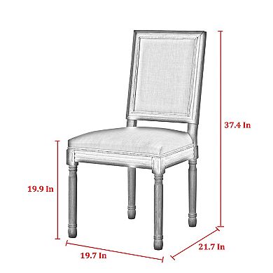 Aisley Dining Chair (Set of 2) Upholstered