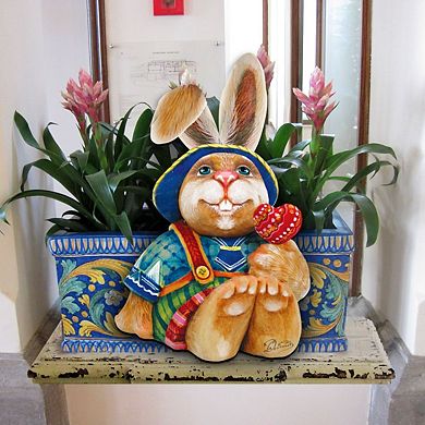 Baby Bunny Easter Door Decor by G. DeBrekht - Easter Spring Decor