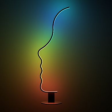 RGB Arc Face Floor Lamp