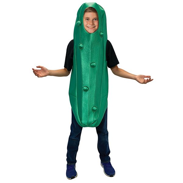 Pickle Costume for all Kids Ages 7/10, One Size Fits Most