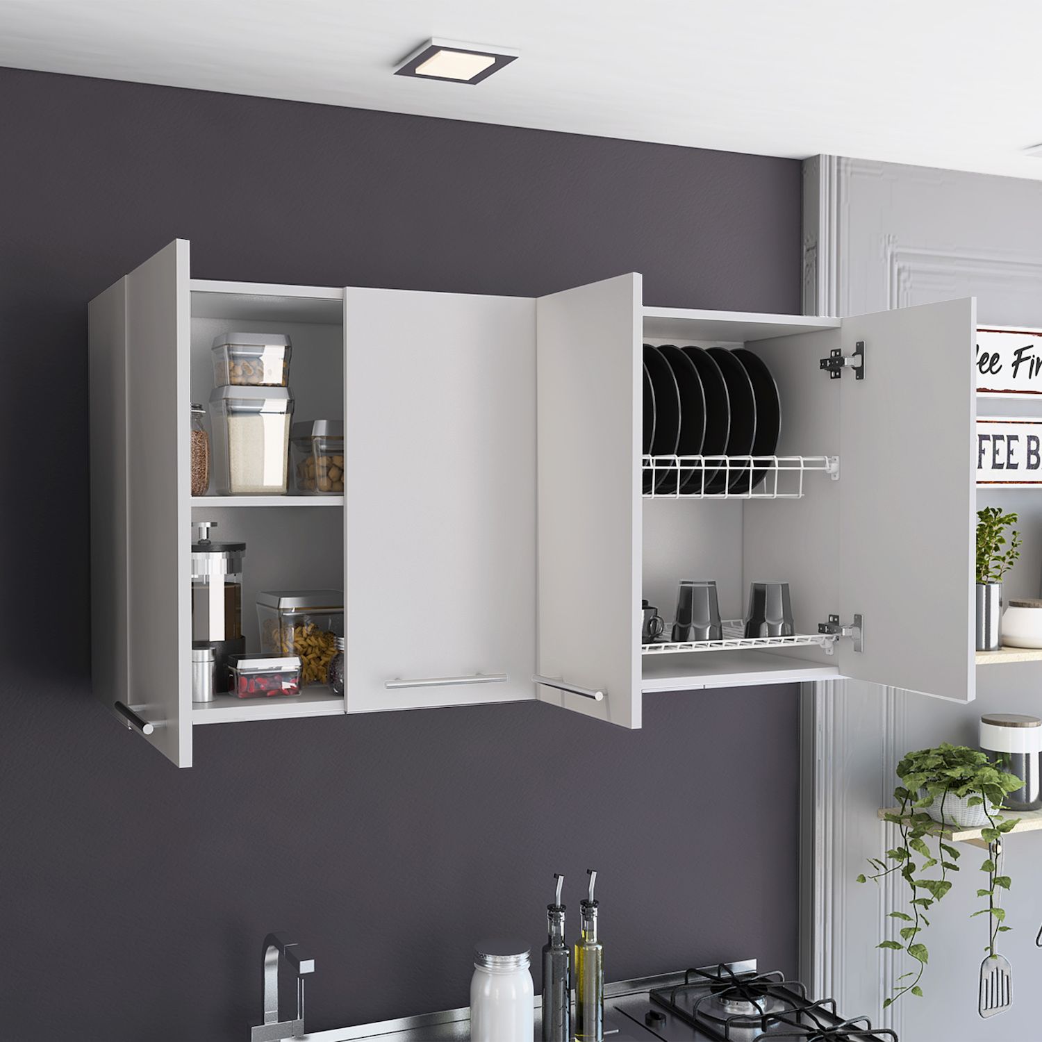 DEPOT E-SHOP Oceana Wall Cabinet
