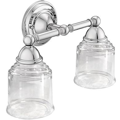 Clear Glass Shade Lamp Replacement Kit For Ceiling Fan Light Kits. (4-pack)