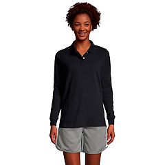 Kohls womens long store sleeve polo shirts