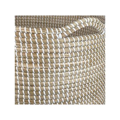Belle Maison Round Seagrass Basket
