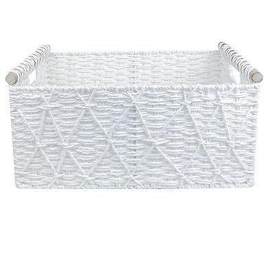 Belle Maison Paper Weave Basket