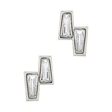 MC Collective Colsie Cubic Zirconia Nickel Free Stud Earrings