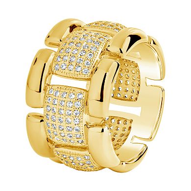 MC Collective Cubic Zirconia Chain Ring