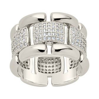 MC Collective Cubic Zirconia Chain Ring