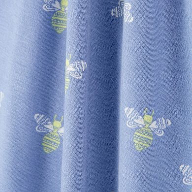 Baby Boy Carter's Bee Print 2-Way Zip Lenzing Ecovero Sleep & Play